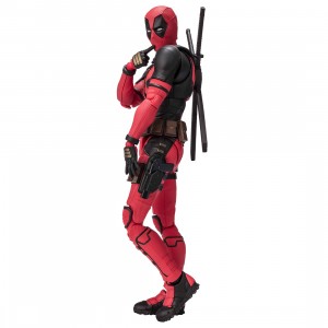 Bandai S.H.Figuarts Deadpool & Wolverine Deadpool Figure (red)