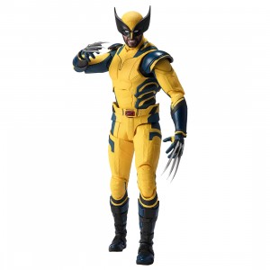 Bandai S.H.Figuarts Deadpool & Wolverine Wolverine Figure (yellow)
