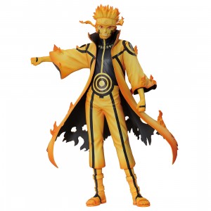 PREORDER - Bandai Masterlise Ichibansho Naruto Shippuden Kurama Link Mode Uzumaki Naruto Figure (yellow)