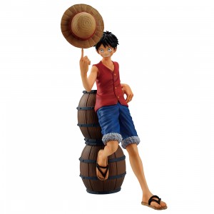 PREORDER - Bandai Masterlise Ichibansho One Piece Road to King of the Pirates Monkey D. Luffy Figure (red)