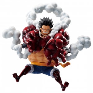 PREORDER - Bandai Masterlise Ichibansho One Piece Road to King of the Pirates Monkey D. Luffy Gear 4 Figure (red)