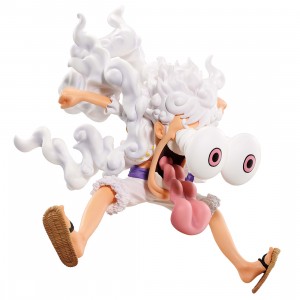 PREORDER - Bandai Masterlise Ichibansho One Piece Road to King of the Pirates Monkey D. Luffy Gear 5 Figure (white)