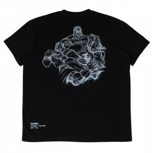 Cheap Urlfreeze Jordan Outlet x Mortal Kombat Men Bosses SF 2 Tee (black)