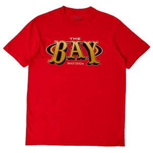 Cheap Jmksport Jordan Outlet Men The Bay Shirt (red)