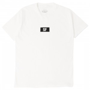 Cheap 127-0 Jordan Outlet San Francisco Men Logo Tee (white)