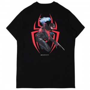 Cheap Cerbe Jordan Outlet x Xbox's Spider-Man 2 Men Miles Morales Tee (black)