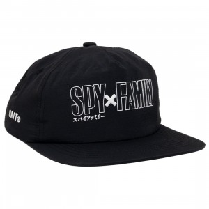 features a circular branding print with graphic big cat detail to both the front and back Hat (black)