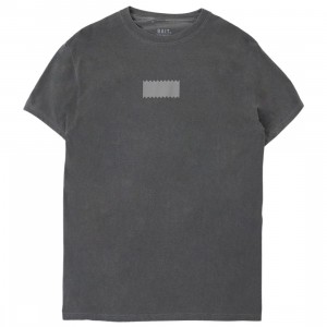 BAIT Men Tonal Box Only Washed Tee (gray / pepper)