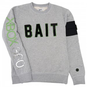 BAIT x XBOX Men Crew Neck (gray / heather)