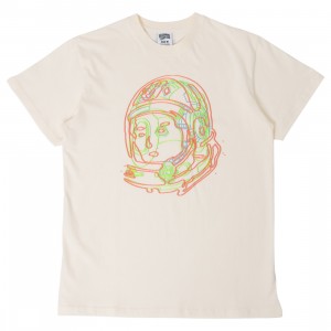 Billionaire Boys Club Men BB Helmet Tee (white / green)