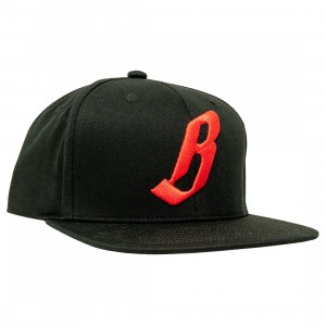 Cheap Urlfreeze Jordan Outlet x Domo Flying B Snapback Hat (black)