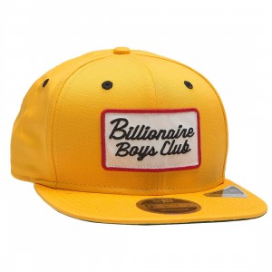 Billionaire Boys Club Patch Snapback Cap (gold)