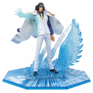 Bandai Figuarts Zero One Piece The Three Admirals Kuzan Aokiji Figure (white)