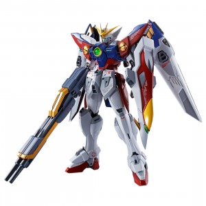 Bandai Metal Robot Spirits New Mobile Report Gundam Wing Side MS Wing Gundam Zero Figure (blue)
