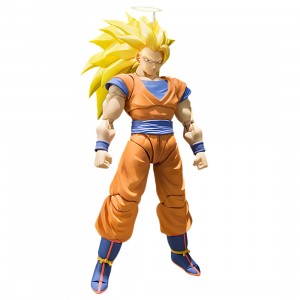 Bandai S.H.Figuarts Dragon Ball Z Super Saiyan 3 Son Goku Figure (orange)