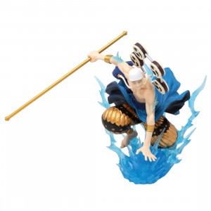 Bandai Ichibansho One Piece Enel Duel Memories Figure (blue)