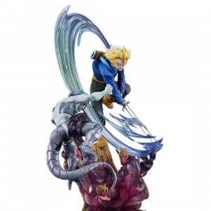 Bandai Figuarts Zero Dragon Ball Z Extra Battle Super Saiyan Trunks The Second Super Saiyan Figure (blue)
