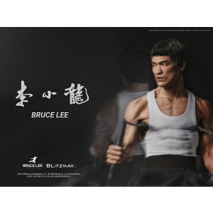 Blitzway Bruce Lee Tribute Statue Ver. 4 1/4th Scale Hybrid Type Statue (white)