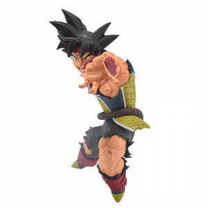 Banpresto Dragon Ball Super Drawn By Toyotaro!! Father-Son Kamehameha Bardock Figure (black)