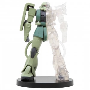 Banpresto Mobile Suit Gundam Internal Structure MS-06F Zaku II Ver. A Figure (green / clear)