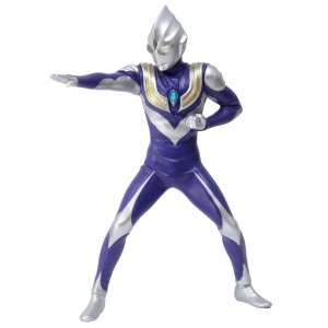 Banpresto Ultraman Tiga Hero's Brave Statue - A Sky Type Figure (purple)