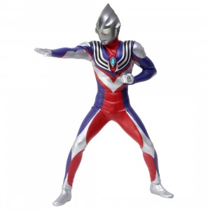 Banpresto Ultraman Tiga Hero's Brave Statue - B Tiga Blast Figure (red)