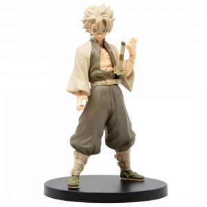 Banpresto Demon Slayer Kimetsu no Yaiba Figure Vol. 15 Sanemi Shinazugawa Figure (olive)