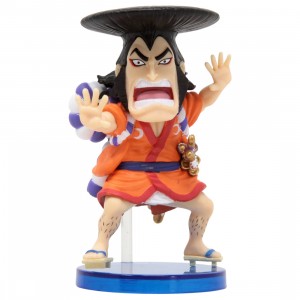 Banpresto One Piece World Collectable Figure WanoKuni Kaisouhen Vol. 1 - A Kozuki Oden (orange)