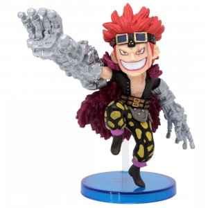 Banpresto One Piece World Collectable Figure The Great Pirates 100 Landscapes Vol. 2 - 12 Eustass Kid (gray)