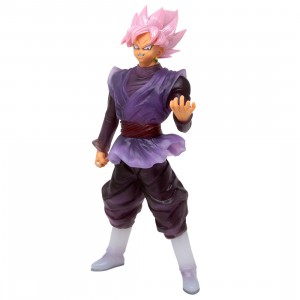 Banpresto Dragon Ball Super Clearise Super Saiyan Rose Goku Black Figure (pink)