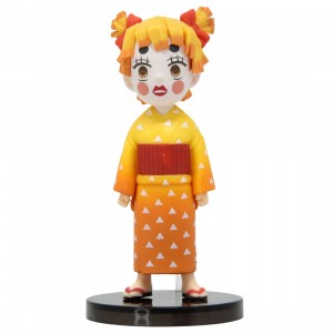 Banpresto Demon Slayer Kimetsu No Yaiba World Collectable Figure Zenitsu Agatsuma Collection - E Figure (orange)