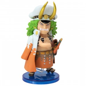 Banpresto One Piece World Collectable Figure WanoKuni Onigashima 1 - E Sasaki (green)