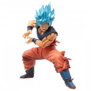 Banpresto Dragon Ball Super Maximatic The Son Goku II Figure (blue)