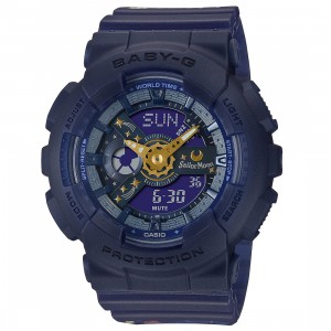 G-Shock Watches x Sailor Moon BA110XSM-2A Watch (blue / navy)