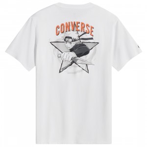 Converse x Naruto Unisex Tee (white)