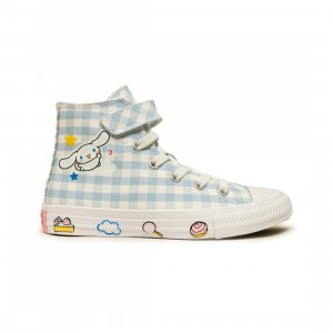 Converse x Hello Kitty And Friends Big Kids Chuck Taylor All Star Easy-On Cinnamoroll (blue / white)