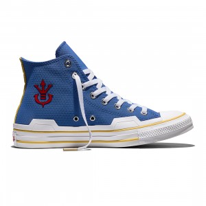 Converse x Dragon Ball Z Unisex Chuck Taylor All Star Hi (delft / high risk red / yellow)