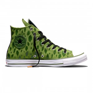 Converse x Dragon Ball Z Unisex Chuck Taylor All Star Hi (peridot / garden green / white)