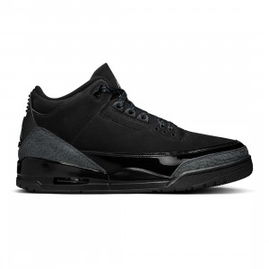Air Jordan 3 Retro Men (black / dark charcoal-white)