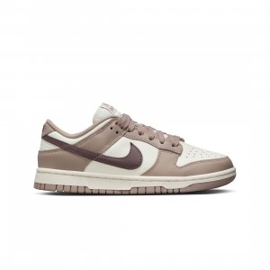 Nike Women Dunk Low (sail / plum eclipse-diffused taupe)