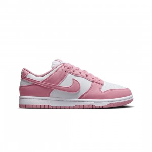 Nike Women Dunk Low (white / elemental pink)