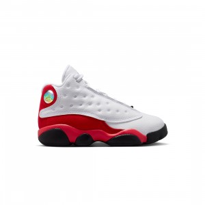 Jordan Little Kids 13 Retro (white / black-true red)