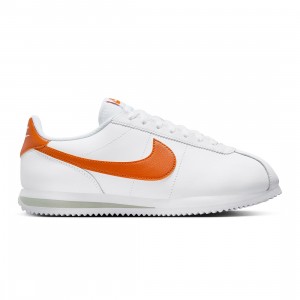 nike has Men Cortez (white / campfire orange-jade horizon)