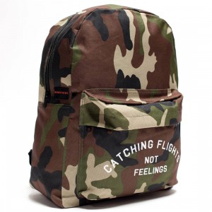 Dimepiece Catching Flights Not Feelings Backpack (camo)