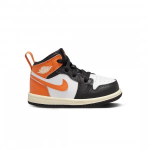 Jordan Toddlers 1 Mid (starfish / black-white-sail)