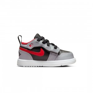 Jordan Toddlers 1 Low Alt (black / fire red-cement grey-white)