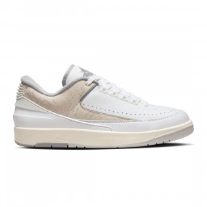 Air shoes Jordan 2 Retro Low Men (white / cement grey-sanddrift-neutral grey)