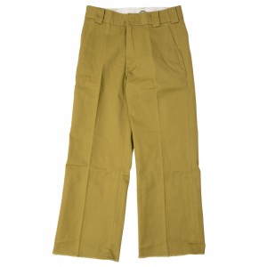 Dickies Women Cropped Ankle Pants (green / moss)