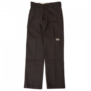 Dickies Men Flat Front Double Knee Pants (gray / slate)