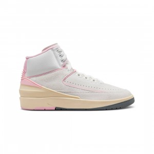 AIR JORDAN 2 RETRO Women (summit white / gym red-med soft pink)